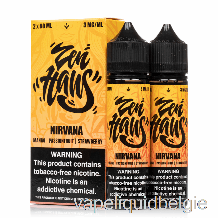 Vape Vloeistof Nirvana - Zen Haus - 120ml 3mg